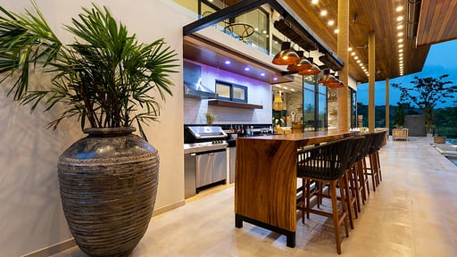 Villa Asi Indoor bar