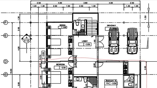 Villa Asia Floor plan