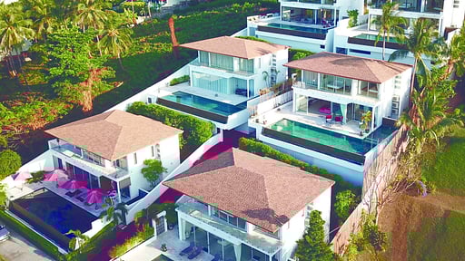 Villa Asia Drone pictures
