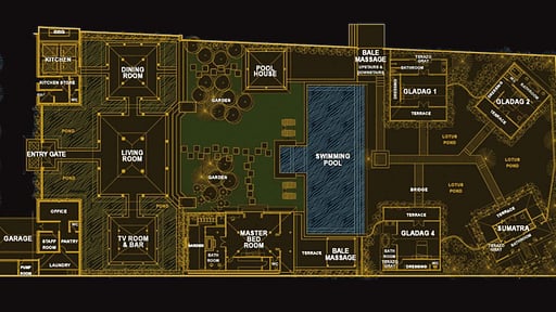 Villa Asli Floor plan