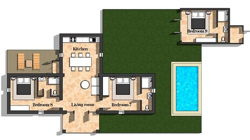 Villa Asombro Floor plan