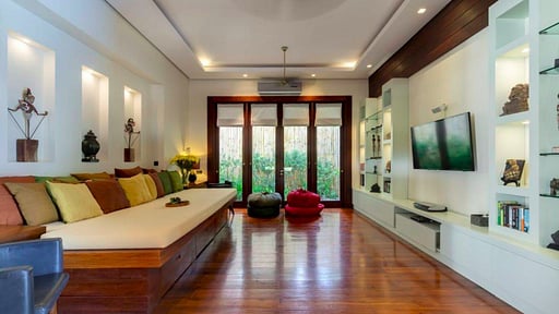 Villa Astika Toyaning Media room