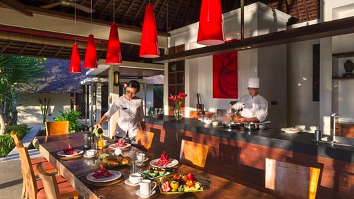 Villa Astika Toyaning Dining area