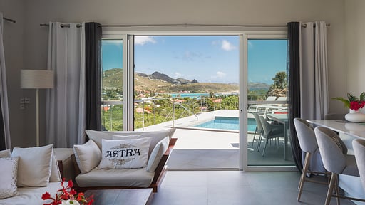 Villa Astra Woonkamer