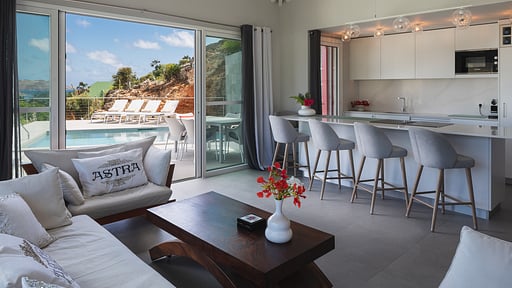 Villa Astra Woonkamer