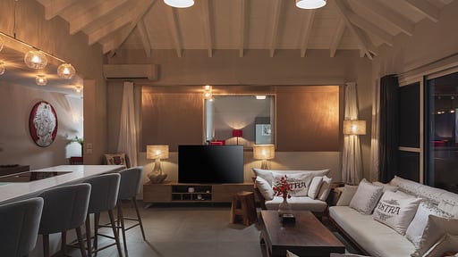 Villa Astra Woonkamer