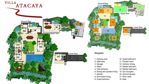 Villa Atacaya Floor plan