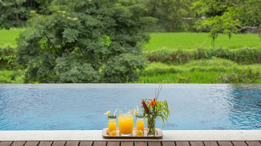 Villa Atap Padi Swimming pool