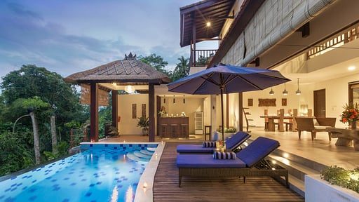 Villa Atap Padi Swimming pool
