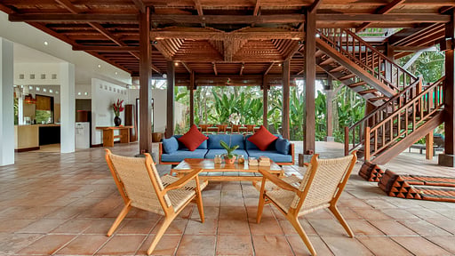 Villa Atas Awan Living room