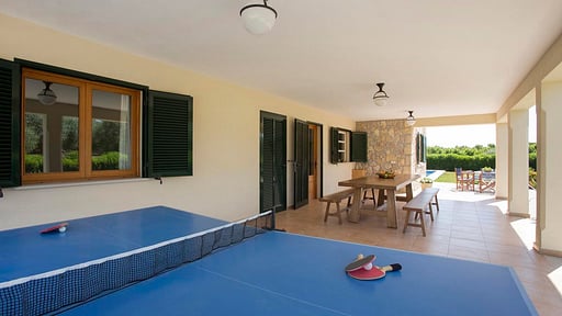 Villa Aubellons Table tennis