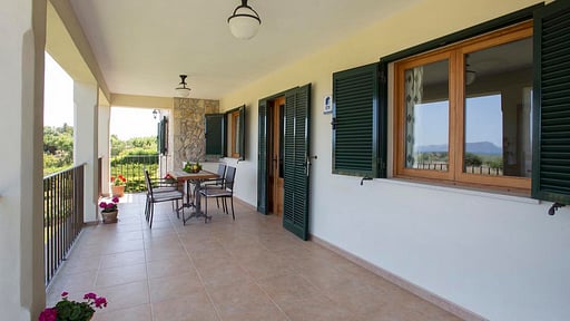 Villa Aubellons Terrace/Veranda