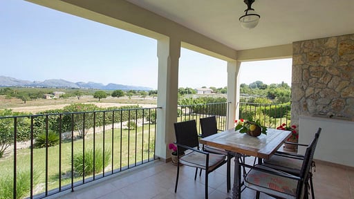 Villa Aubellons Terrace/Veranda