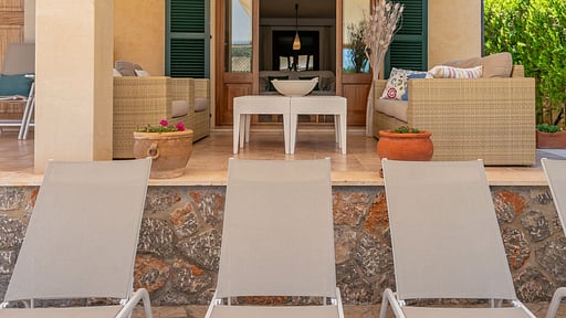 VILLA AUCANADA Terrace/Veranda