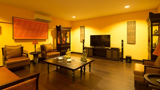 Villa Aum Media room