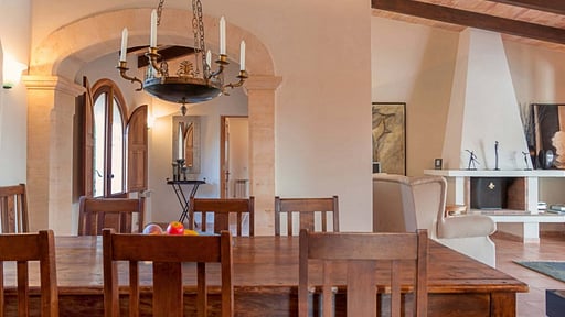 Villa Aumadrava Gran Обеденная зона