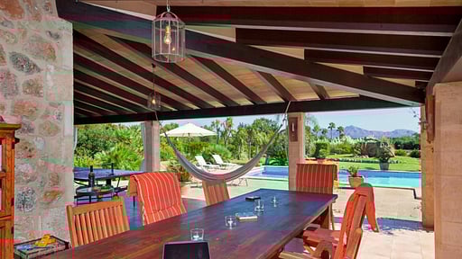 Villa Aumadrava Gran Терраса/веранда