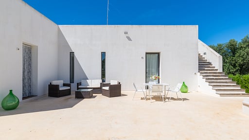 Villa Aura d'Olivo Terrasse
