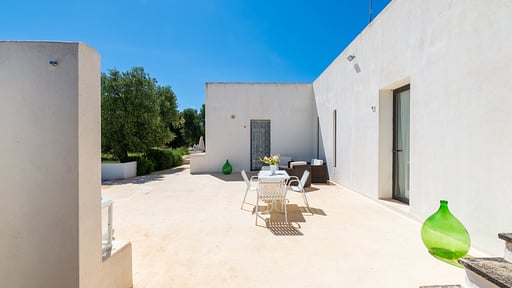 Villa Aura d'Olivo Terrasse