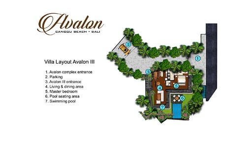 Villa Avalon III Floor plan