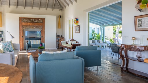 Villa Avel ar Mor Living room