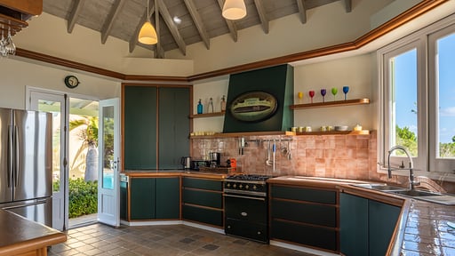 Villa Avel ar Mor Kitchen