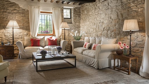 Villa Avigna Woonkamer 1