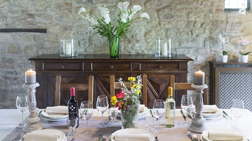 Villa Avigna Eethoek