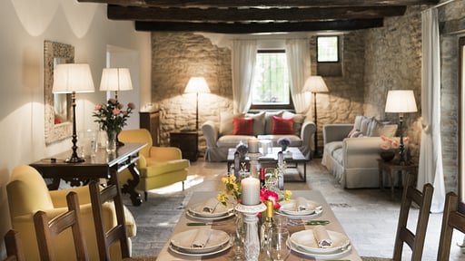 Villa Avigna Eethoek