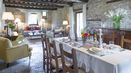 Villa Avigna Eethoek