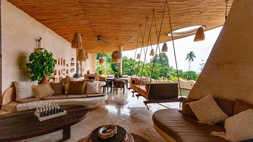 V222 Avocado Villa Soggiorno