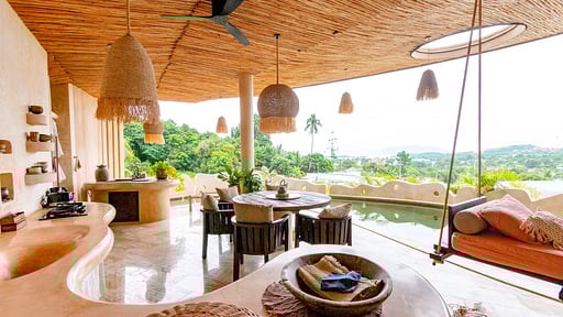 V222 Avocado Villa Zona pranzo