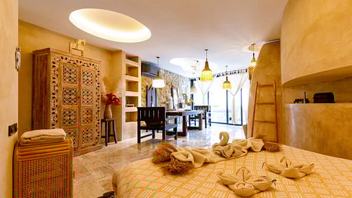 V222 Avocado Villa Camera da letto 1