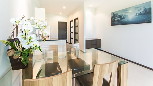 Villa Awa Dining area