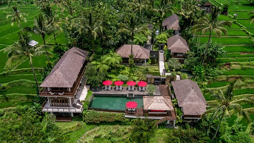 Villa Awan Biru Fotos de dron