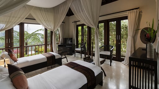 Villa Awan Biru Dormitorio 1