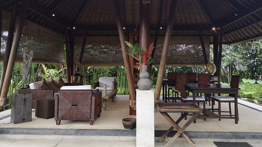 Villa Awan Biru Zona de comedor