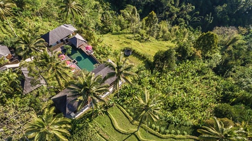 Villa Awan Biru Fotos de dron