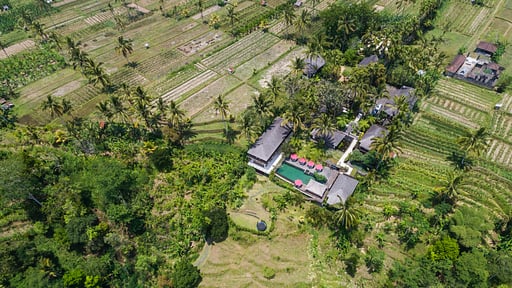 Villa Awan Biru Fotos de dron