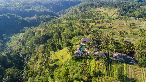 Villa Awan Biru Fotos de dron