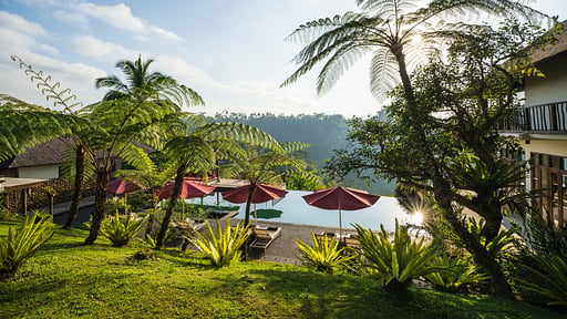 Villa Awan Biru Piscina