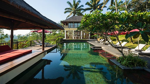 Villa Awan Biru Piscina