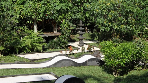 Villa Awan Biru Jardín