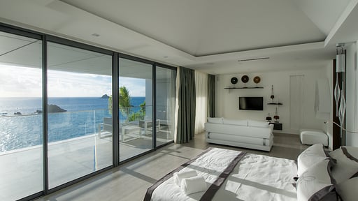 Villa Axel Rocks Schlafzimmer 1