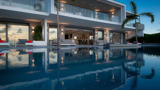 Villa Axel Rocks Schwimmbad