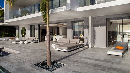 Villa Axel Rocks Terrasse/Veranda