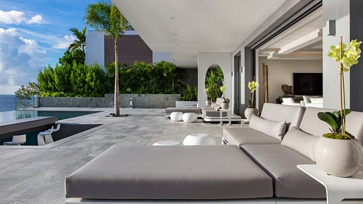 Villa Axel Rocks Terrasse/Veranda