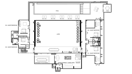Villa Aye Floor plan