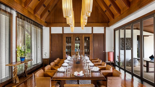 Villa Aye Dining area 1