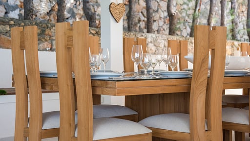 Villa Azur Dream Dining area